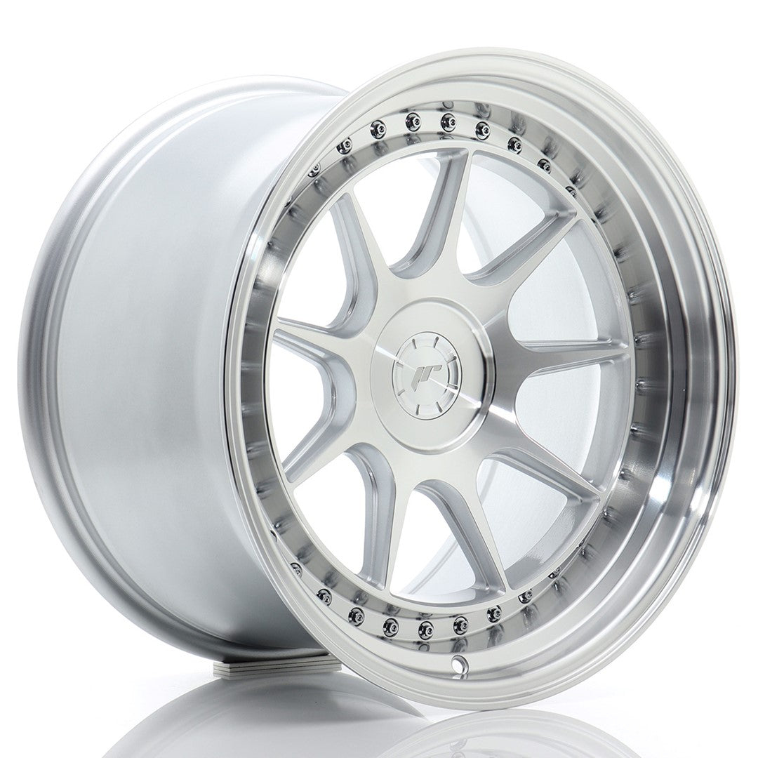 Alu kola Japan Racing JR47 18x10,5 ET15-22 5H BLANK Silver Machined Face | Wheelsup.cz