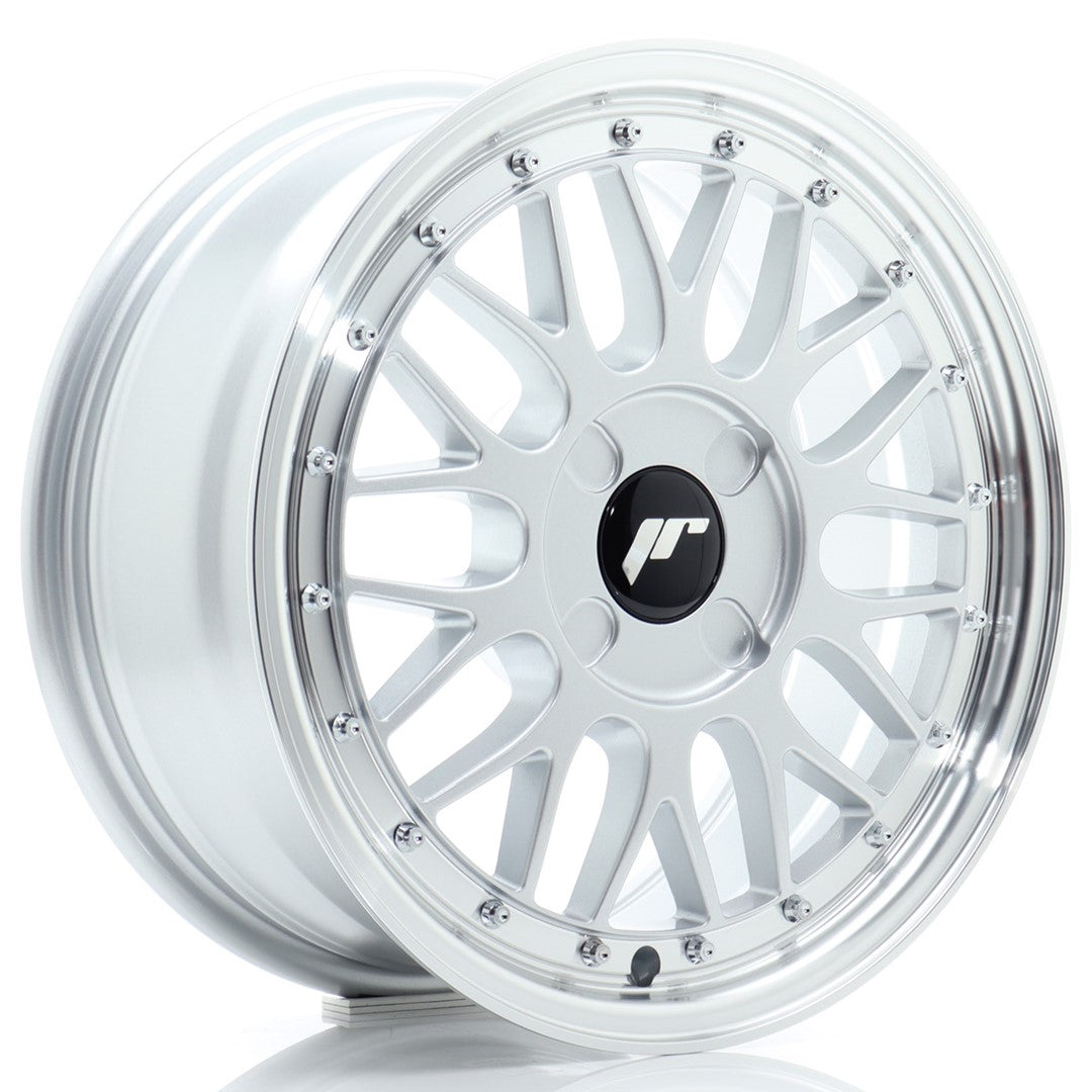 Alu kola Japan Racing JR23 16x7 ET20-45 4H BLANK Hyper Silver w/ Machined Lip | Wheelsup.cz