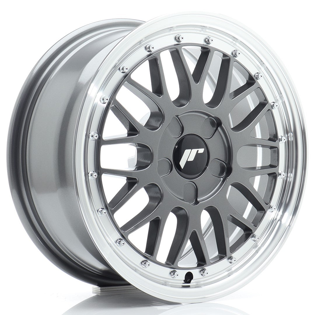 Alu kola Japan Racing JR23 16x7 ET20-45 5H BLANK Hyper Gray w/ Machined Lip | Wheelsup.cz