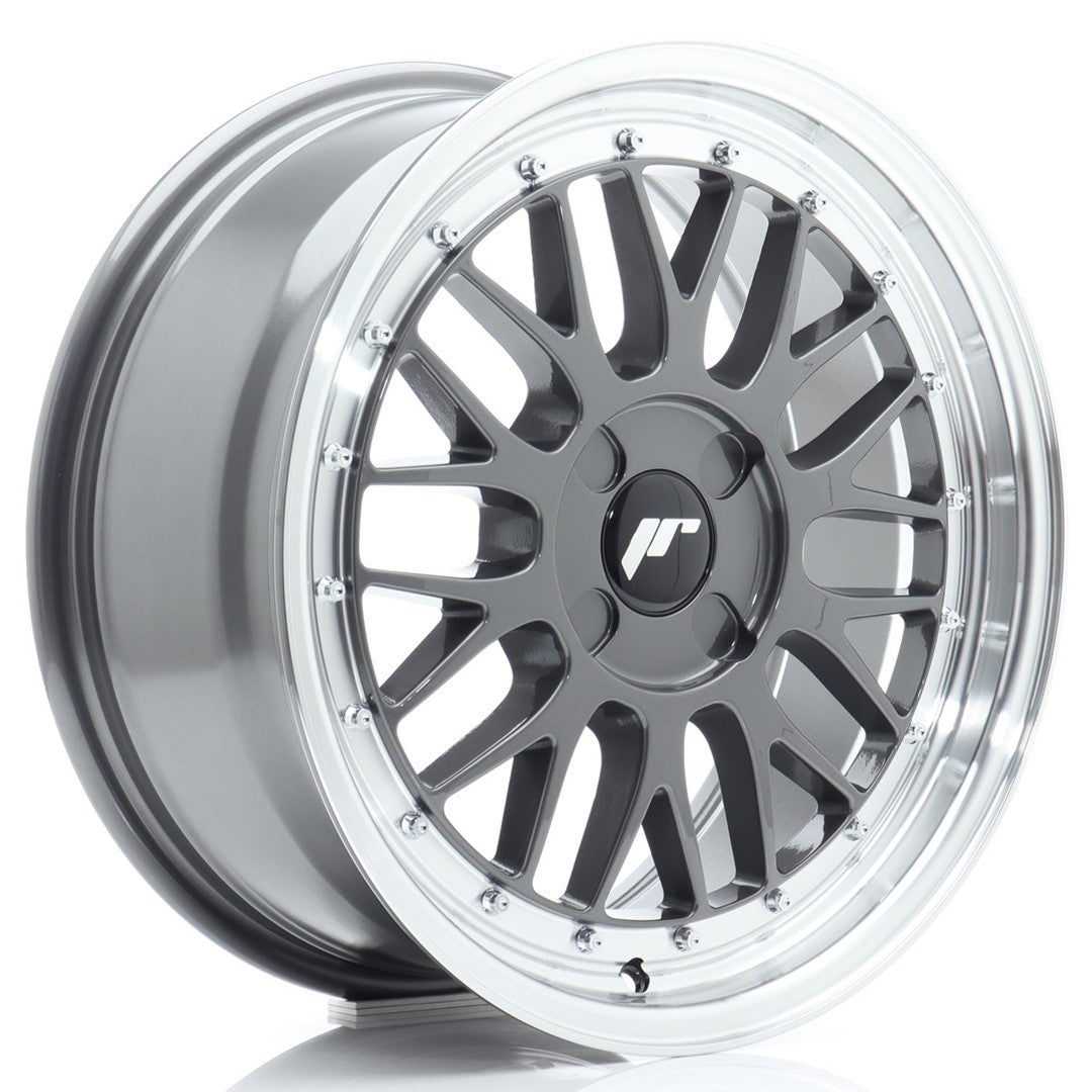 Alu kola Japan Racing JR23 17x7,5 ET20-40 4H BLANK Hyper Gray w/ Machined Lip | Wheelsup.cz