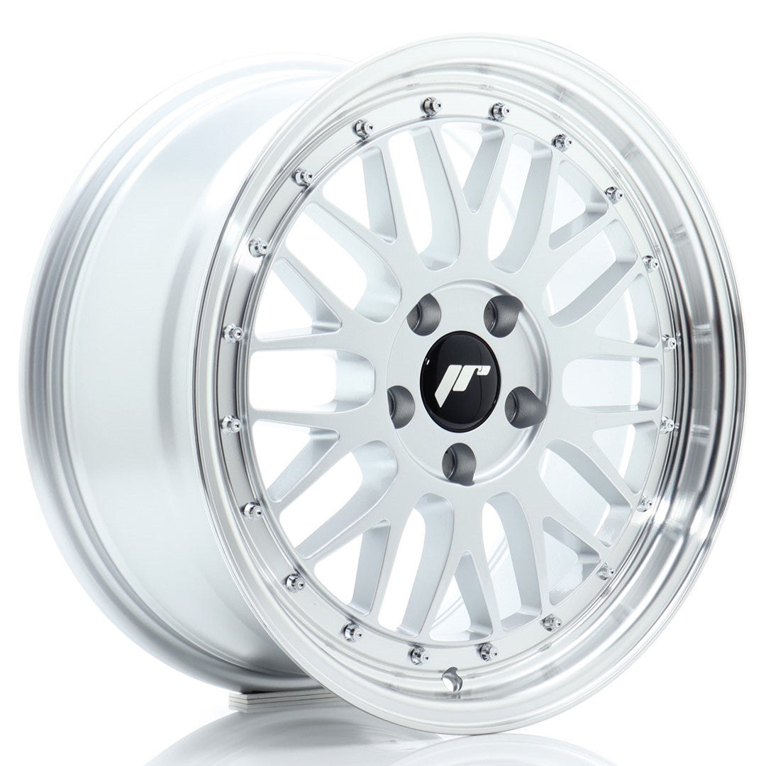 Alu kola Japan Racing JR23 17x8 ET40 5x112 Hyper Silver w/Machined Lip | Wheelsup.cz