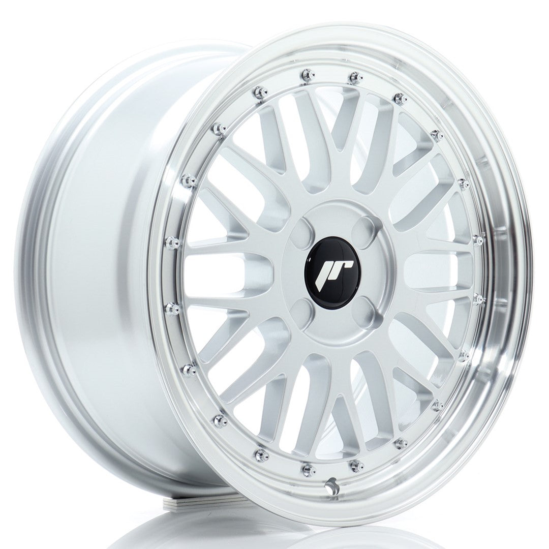 Alu kola Japan Racing JR23 17x8 ET20-45 4H BLANK Hyper Silver w/ Machined Lip | Wheelsup.cz