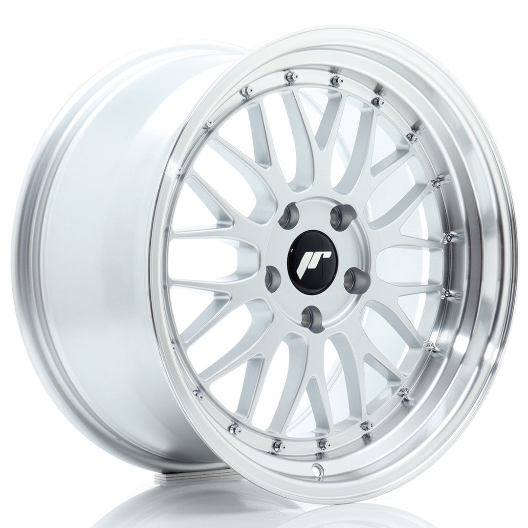 Alu kola Japan Racing JR23 18x9,5 ET40 5x120 Hyper Silver w/ Machined Lip | Wheelsup.cz