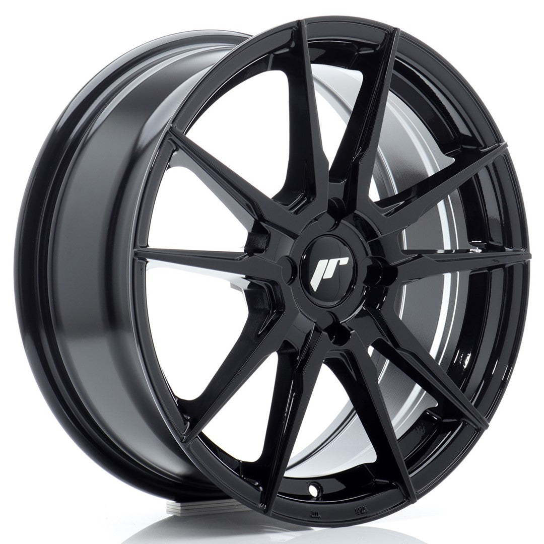 Alu kola Japan Racing JR21 17x7 ET20-40 4H BLANK Gloss Black | Wheelsup.cz