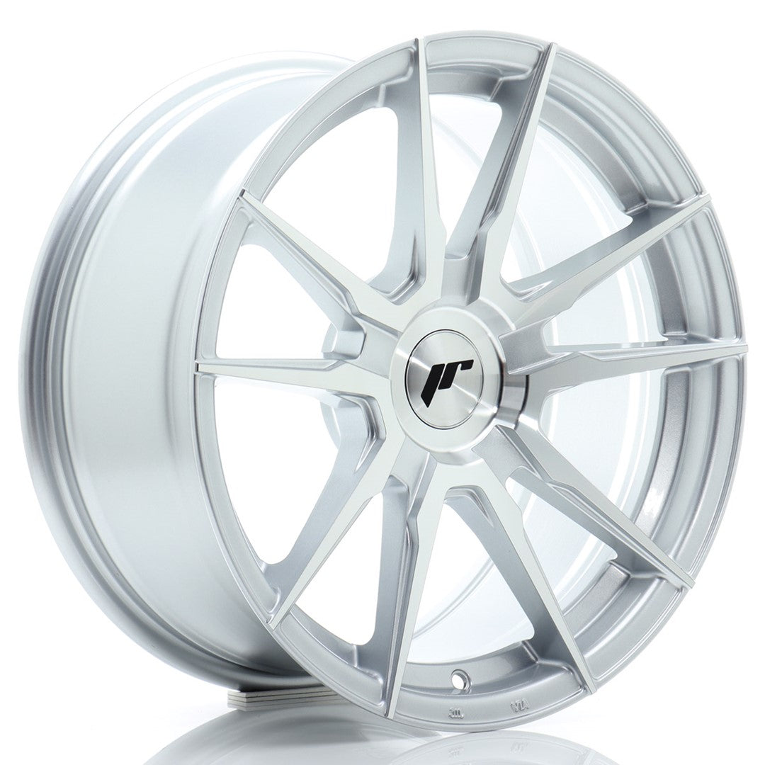 Alu kola Japan Racing JR21 17x8 ET20-35 BLANK Silver Machined Face | Wheelsup.cz