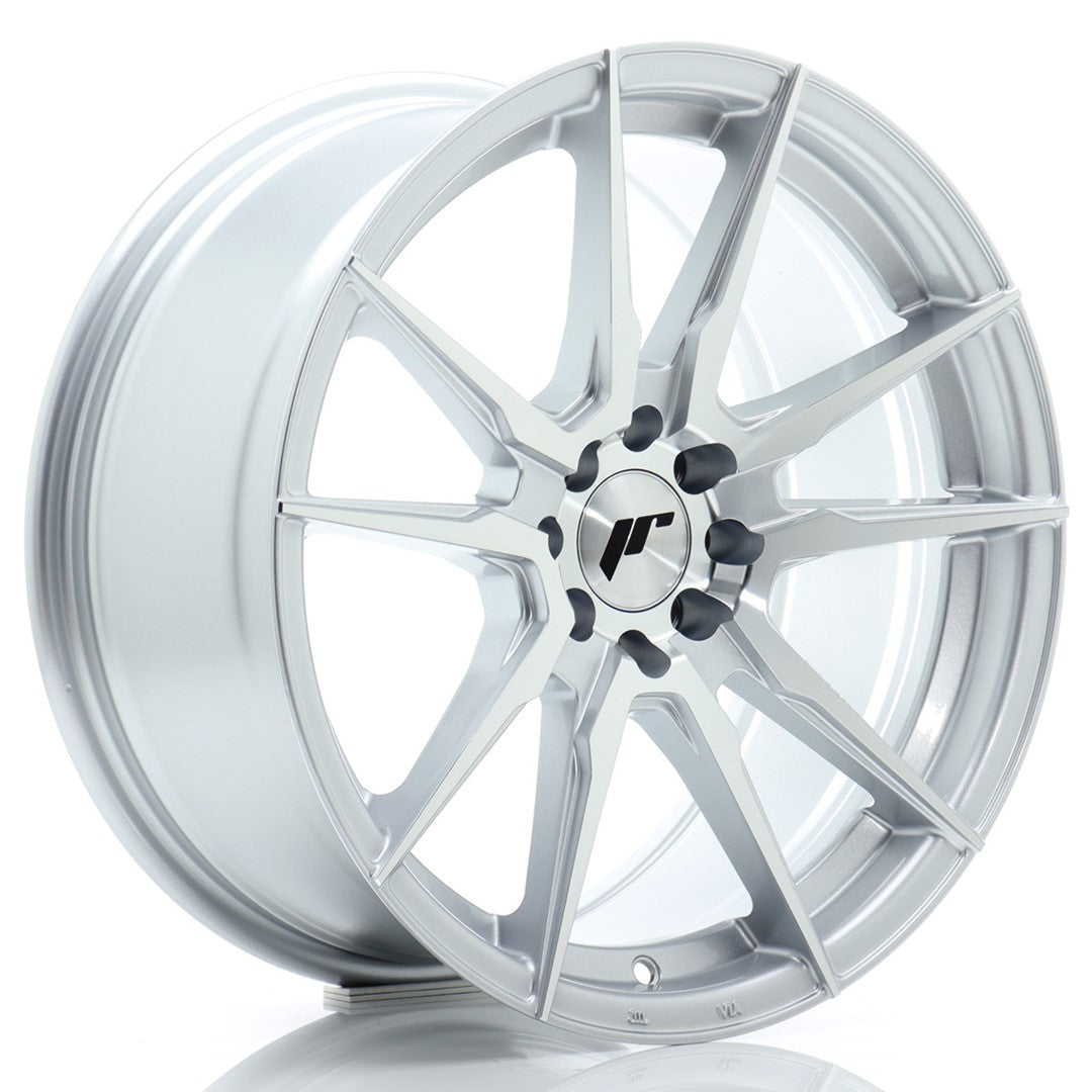 Alu kola Japan Racing JR21 17x8 ET25 4x100/108 Silver Machined | Wheelsup.cz