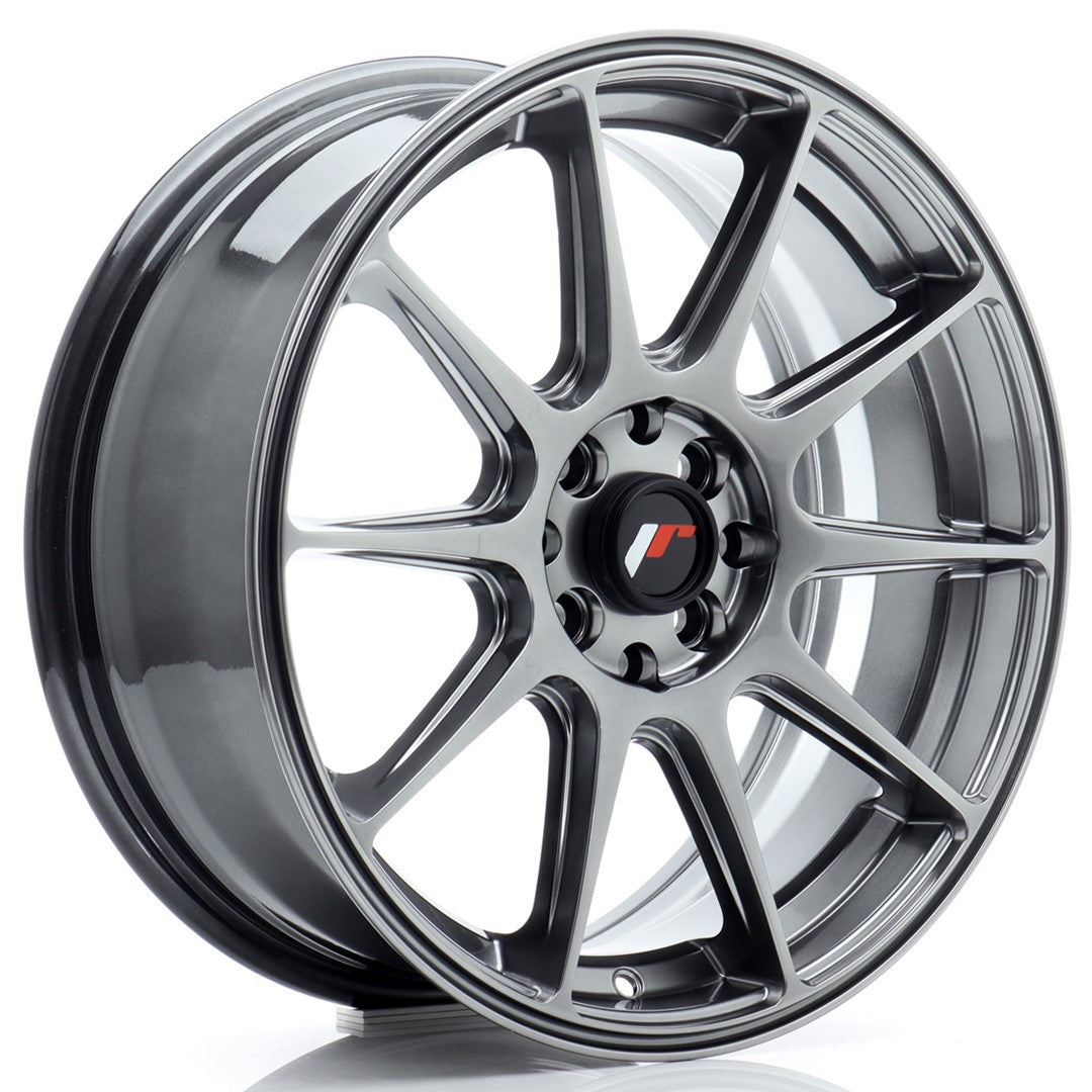 Alu kola Japan Racing JR11 17x7 ET35 4x100/114,3 Hyper Black | Wheelsup.cz