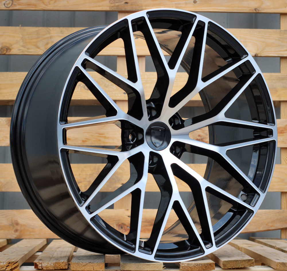 Alu kola pro Porsche FB1705 11x21 5x130 ET58 71.6 Black Polished | Wheelsup.cz