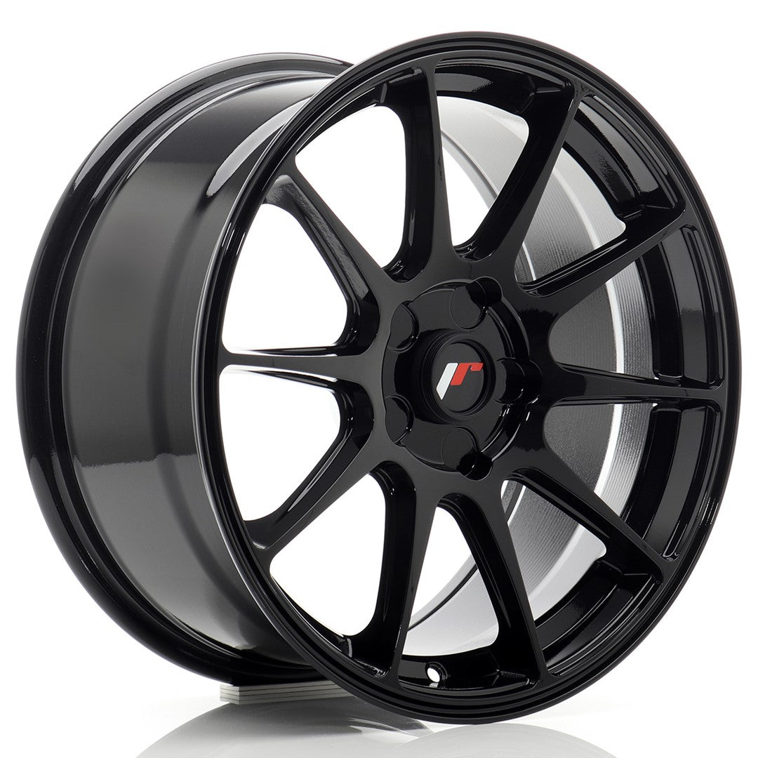Alu kola Japan Racing JR11 17x8 ET20-35 5H BLANK Gloss Black | Wheelsup.cz