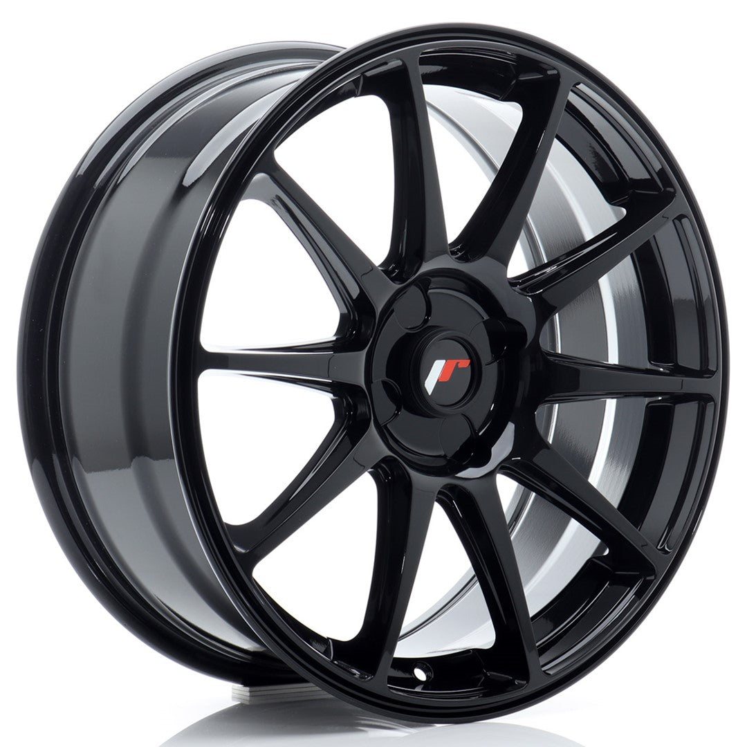 Alu kola Japan Racing JR11 18x7,5 ET20-40 4H BLANK Gloss Black | Wheelsup.cz