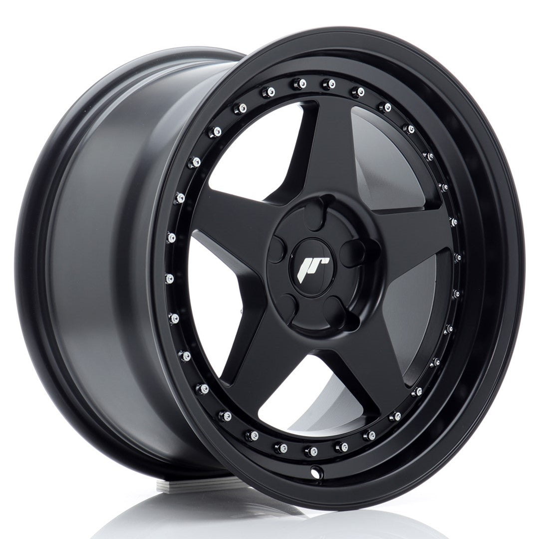 Alu kola Japan Racing JR6 17x9 ET20-35 5H BLANK Matt Black | Wheelsup.cz