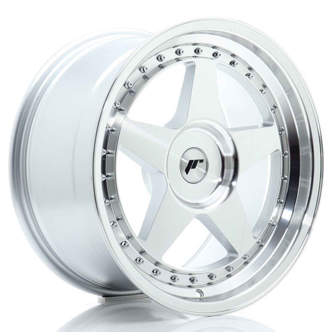 Alu kola Japan Racing JR6 18x9 ET20-35 BLANK Silver Machined Face | Wheelsup.cz