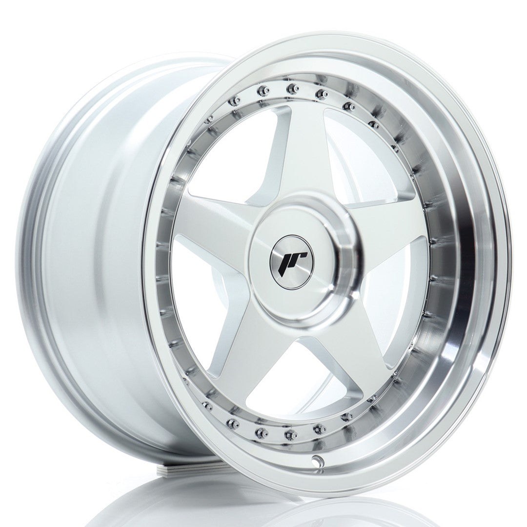 Alu kola Japan Racing JR6 18x10 ET0-25 BLANK Silver Machined Face | Wheelsup.cz