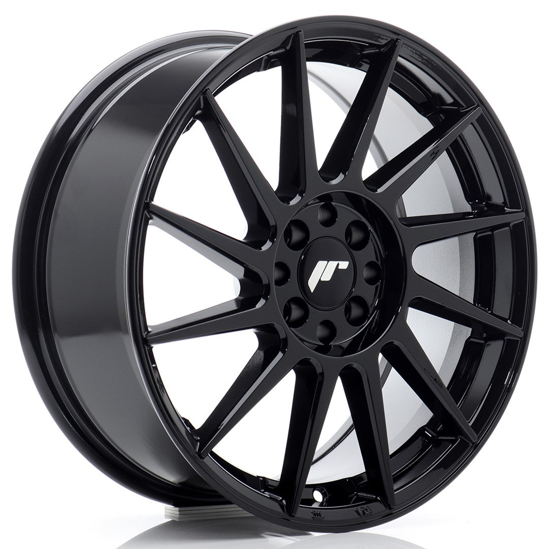 Alu kola Japan Racing JR22 17x7 ET40 5x100/114 Gloss Black | Wheelsup.cz