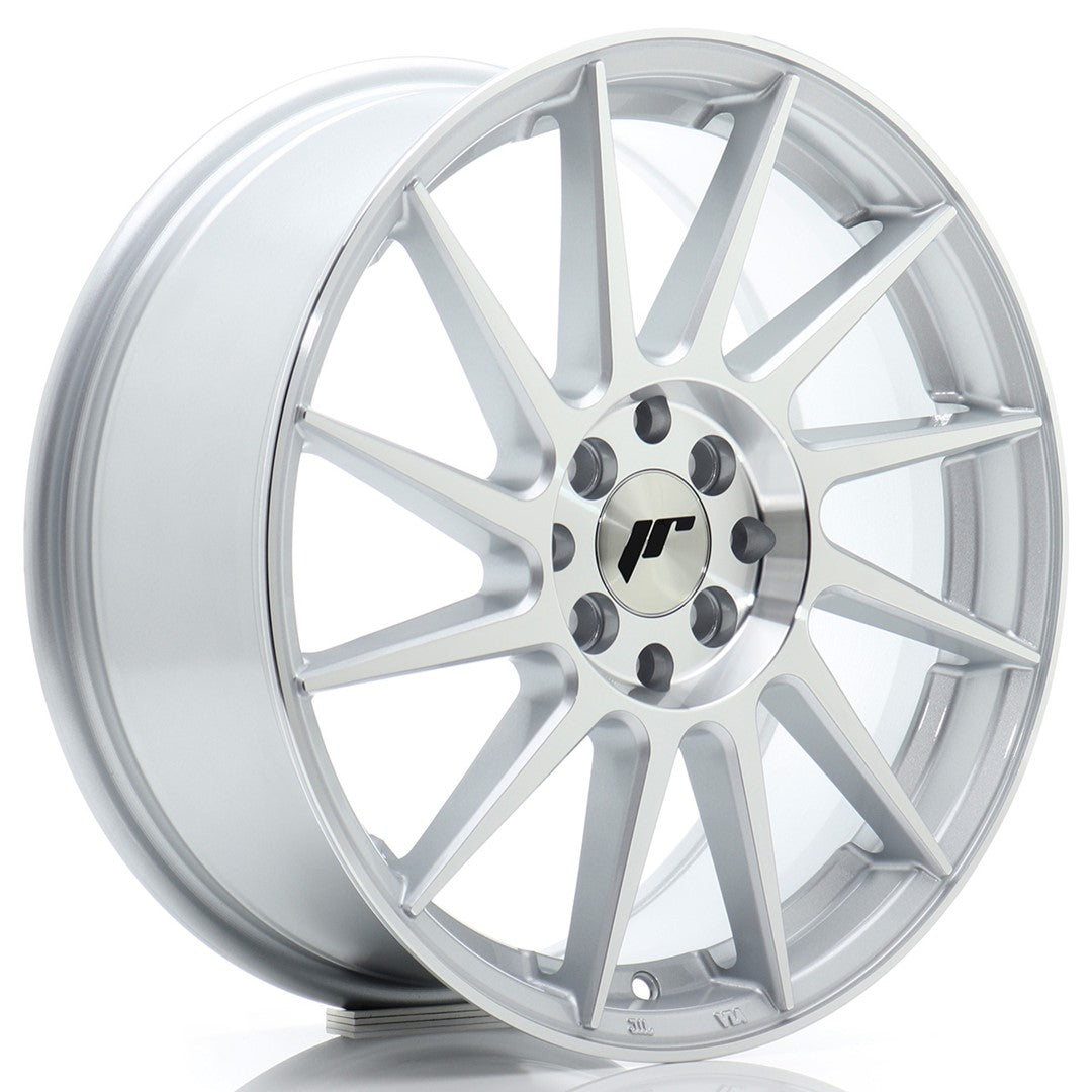 Alu kola Japan Racing JR22 17x7 ET40 5x100/114 Silver Machined Face | Wheelsup.cz