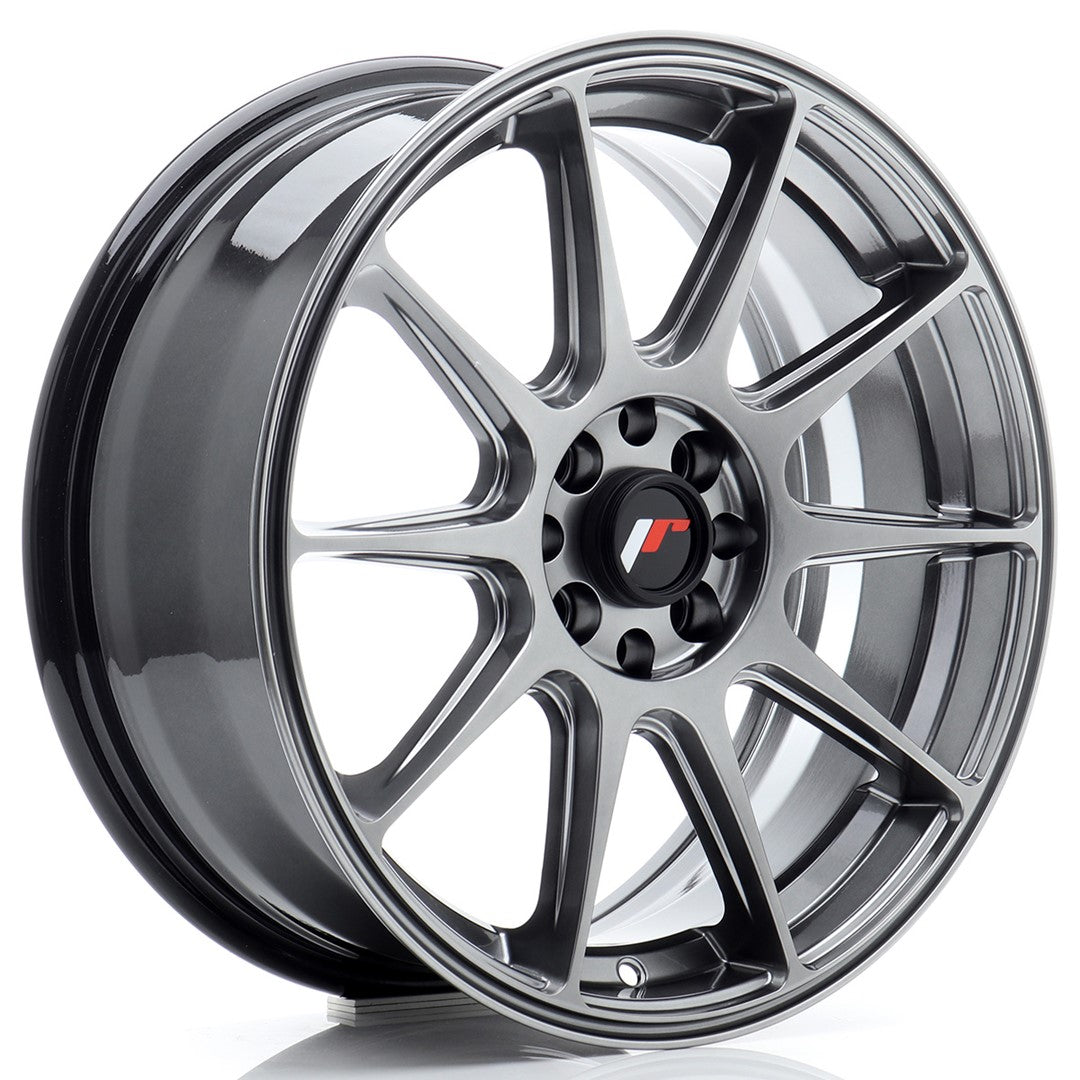 Alu kola Japan Racing JR11 17x7 ET25 4x100/108 Hyper Black | Wheelsup.cz