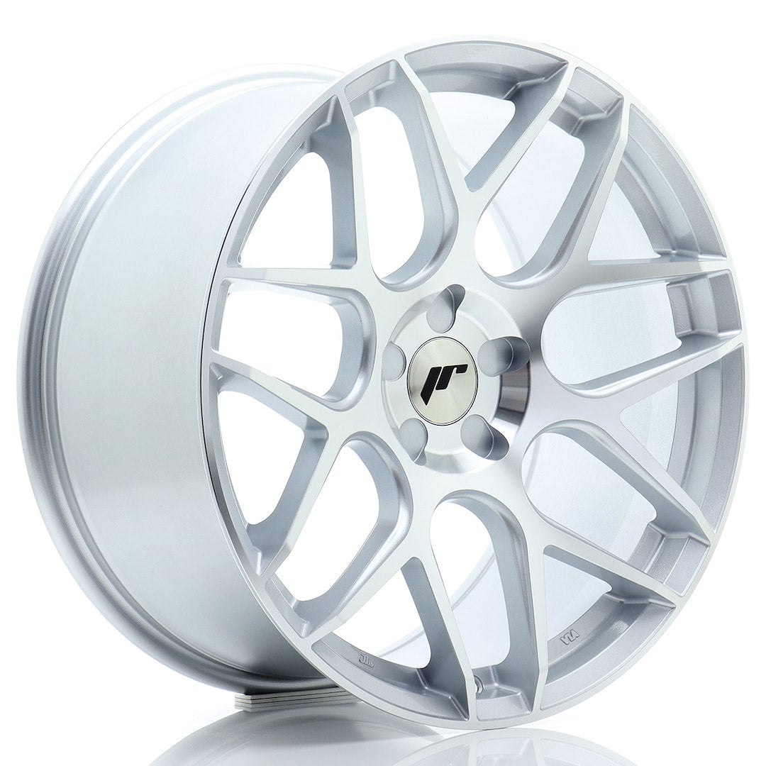 Alu kola Japan Racing JR18 19x9,5 ET35 5x120 Silver Machined | Wheelsup.cz
