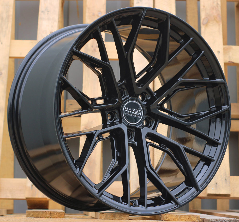 Alu kola HAXER HX015F 8x19 5x112 ET40 66.6 černá | Wheelsup.cz