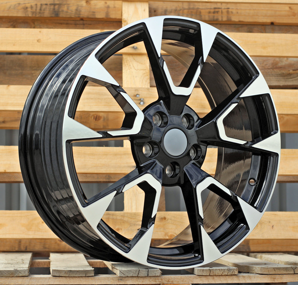 Alu disky pre Ford IN3639F 7.5x18 5x108 ET50 63.4 Čierna