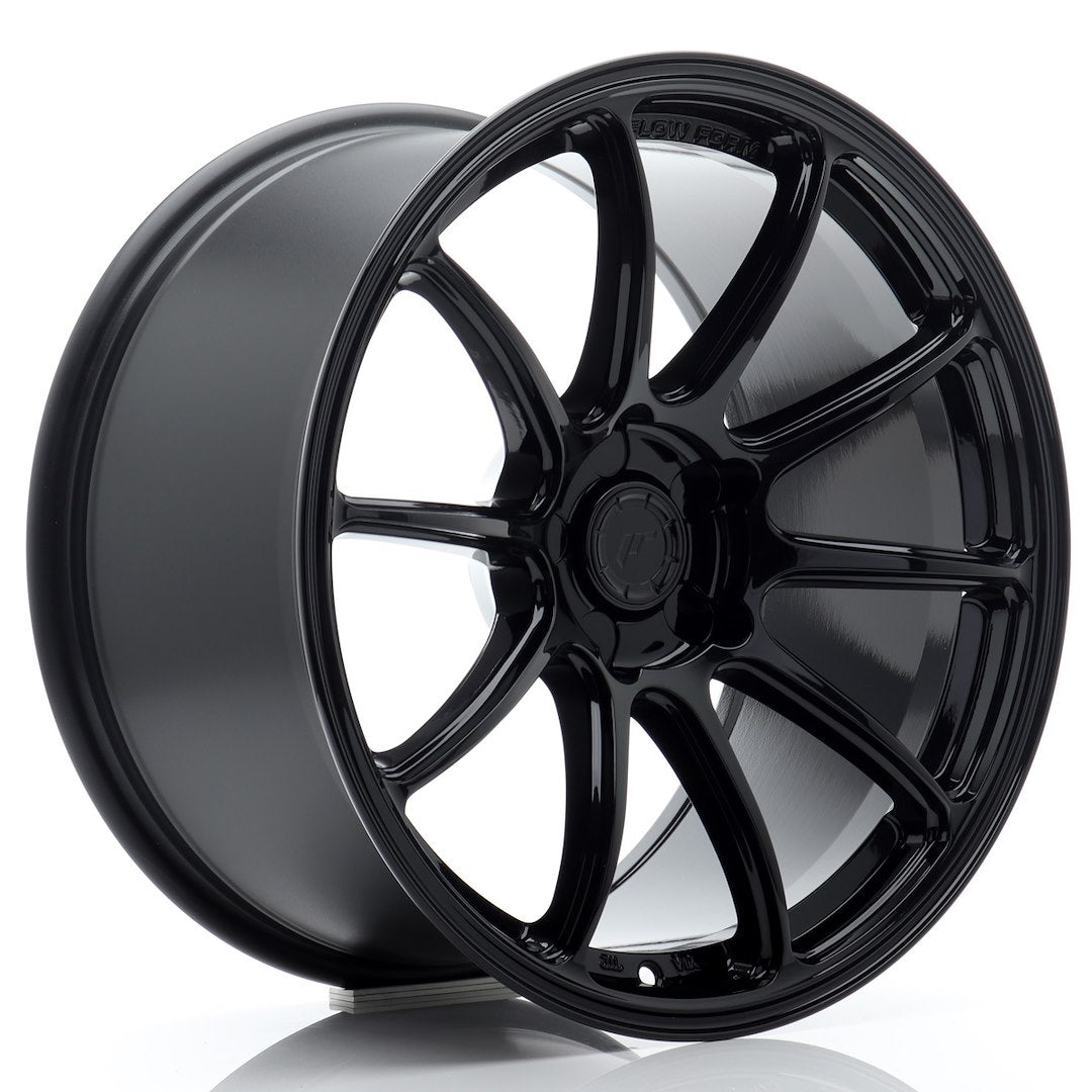Alu disky Japan Racing SL-04 9.5x18 BLANK ET20-35 72.6 Čierna