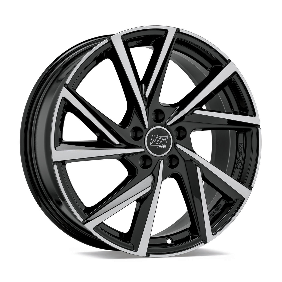 Alu kola MSW 80-5 7,5x19 5x108 ET47 63,4 černá WheelsUp