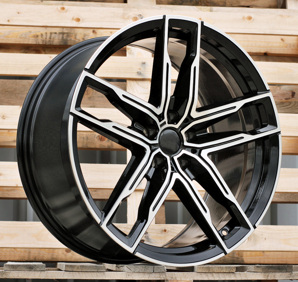 Alu disky pre BMW H3076F 8.5x20 5x112 ET25 66.6 Čierna