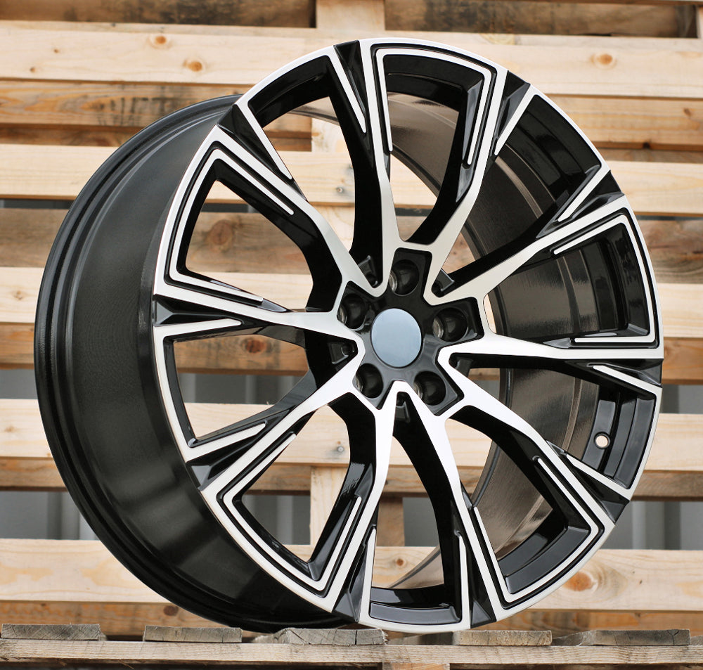Alu disky pre BMW H3122F 9.5x20 5x112 ET40 66.6 Čierna