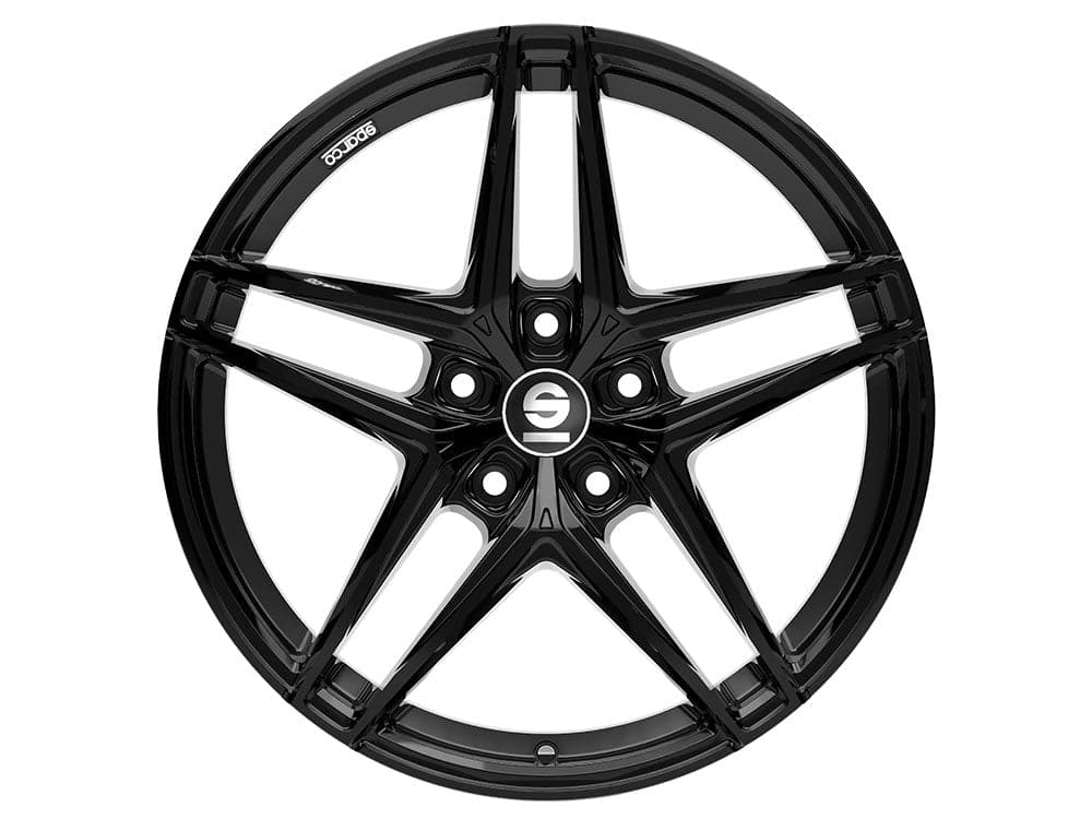 SPARCO RECORD 8,5x19 5x112 ET50 73,1 Gloss Black - Wheelsup.sk