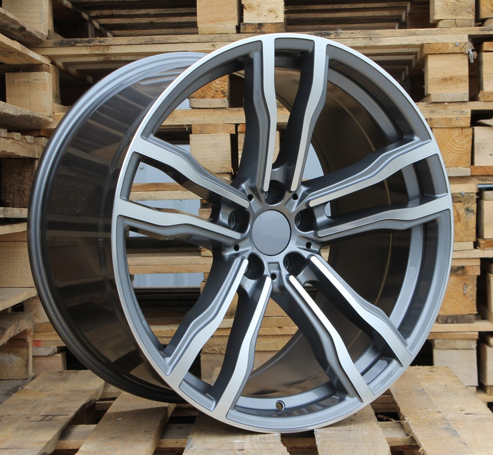 Alu kola pro BMW BY588 8.5x19 5x120 ET30 72.6 Grey Polished & Powder Coating | Wheelsup.cz