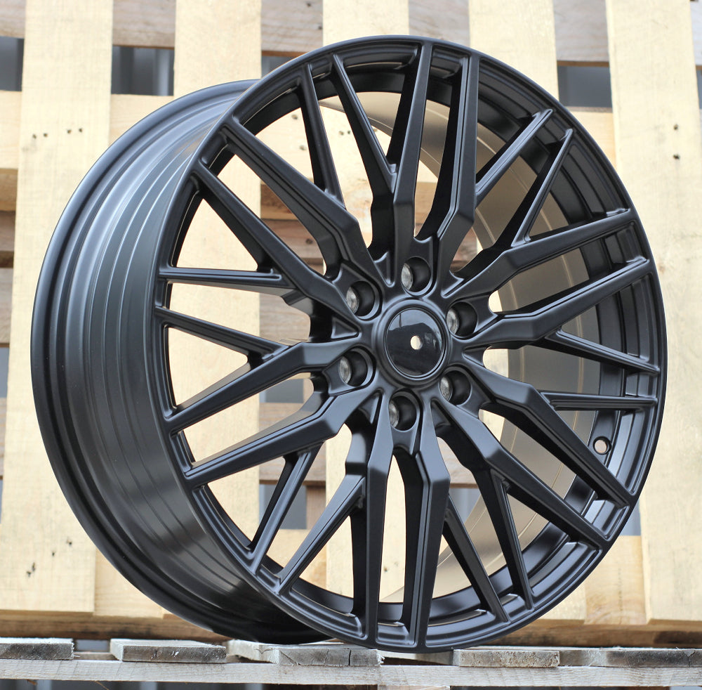 Alu disky pre Volkswagen YF0453 8x19 6x120 ET48 74.1 Čierna
