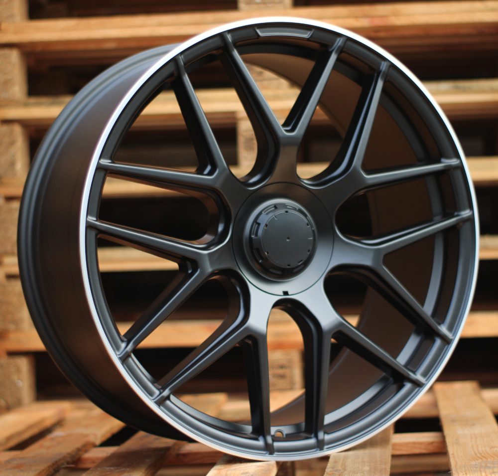 Alu disky pre Mercedes B5318 10x21 5x130 ET35 84.1 Čierna