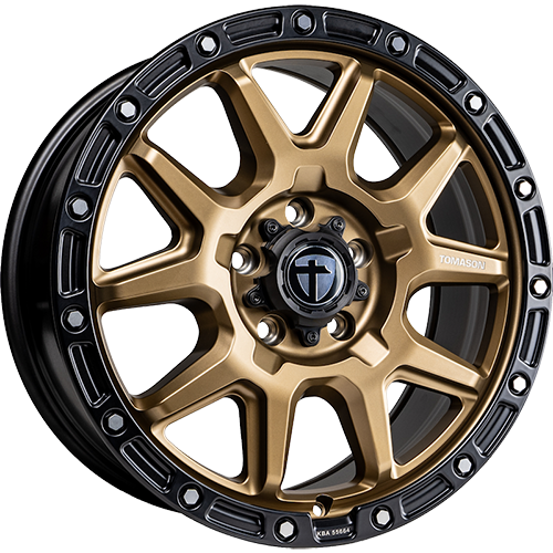 Alu kola Tomason TN Offroad II 8x18 5x108 ET45 72.6 bronze/black | Wheelsup.cz