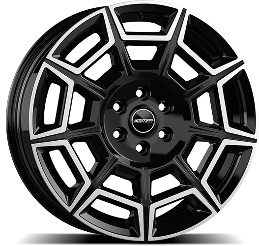 Alu disky GMP Pervan 8x20 6x139.7 ET50 93.1 Čierna
