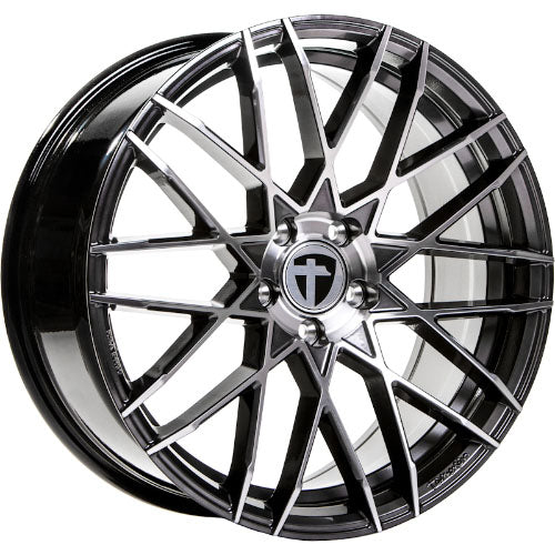 Alu kola Tomason TN19 8.5x20 5x112 ET30 72.6 dark hyperblack polished | Wheelsup.cz