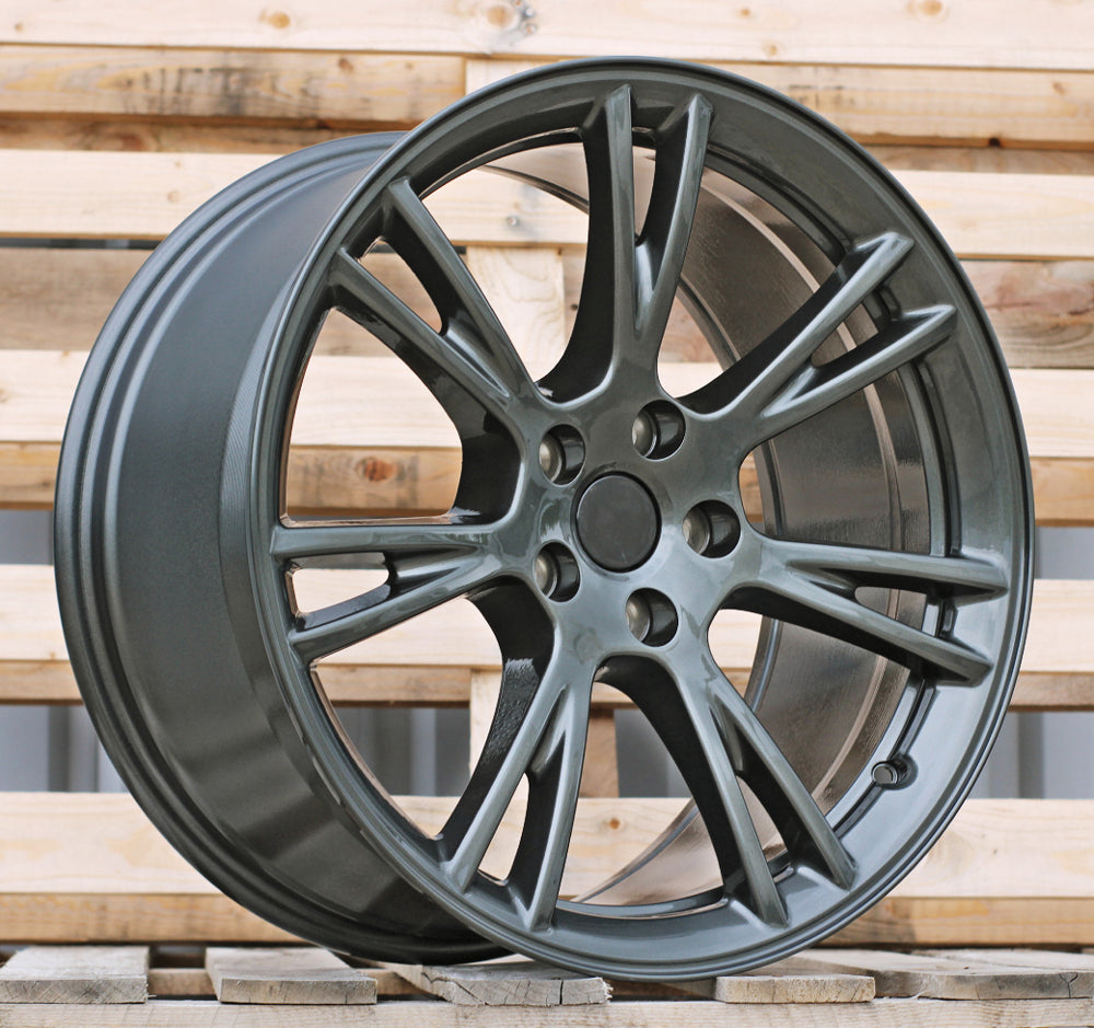 Alu disky pre Tesla D2049 9.5x19 5x114.3 ET45 64.1 Sivá