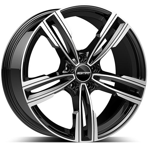 Alu kola GMP Reven 9x19 5x120 ET37 72.6 black diamond | Wheelsup.cz