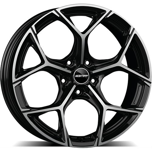 Alu disky GMP Ultrivity 9x21 5x120 ET35 63.4 Čierna