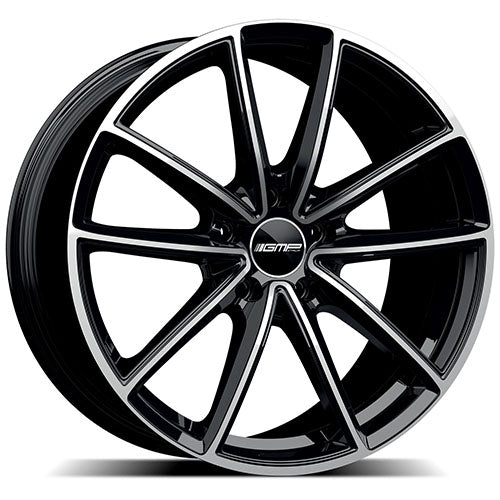 Alu kola GMP Titan 9.5x22 5x112 ET26 66.5 black diamond | Wheelsup.cz