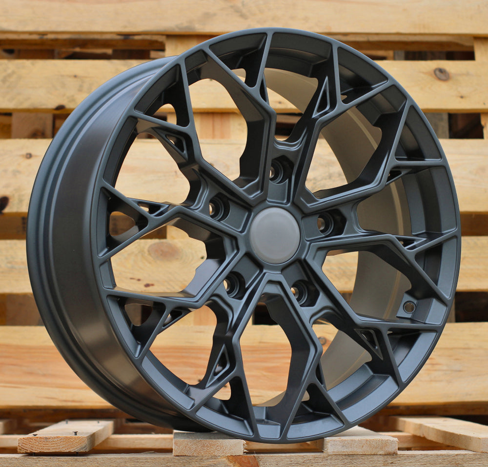 Alu disky pre Ford X348 8x20 5x160 ET50 65.1 Sivá
