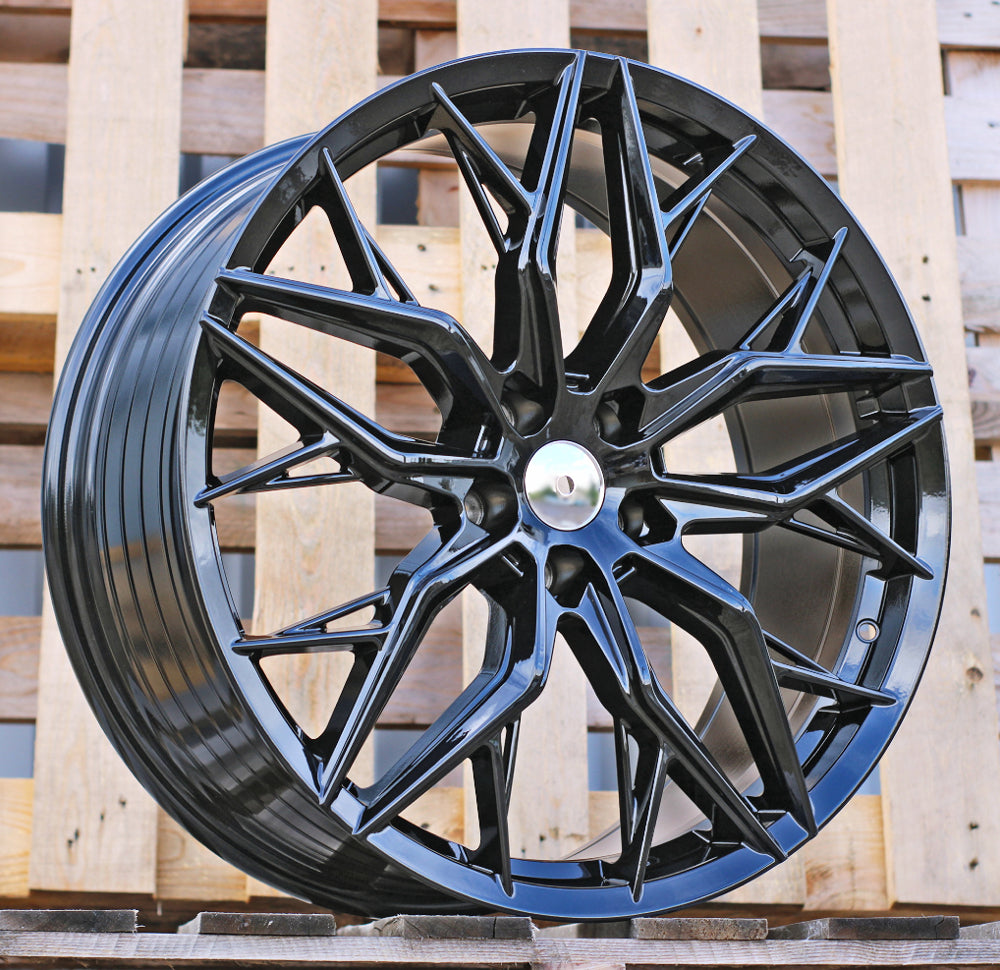 Alu disky Racing Line IN01028F 9x21 5x112 ET35 66.6 Čierna