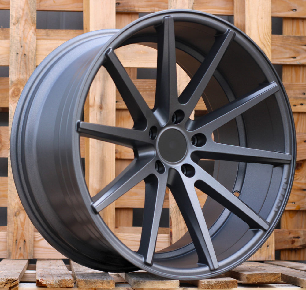 Alu kola replika Vossen QC1122 10x20 5x120 ET38 72.6 Grey Polished Matt | Wheelsup.cz