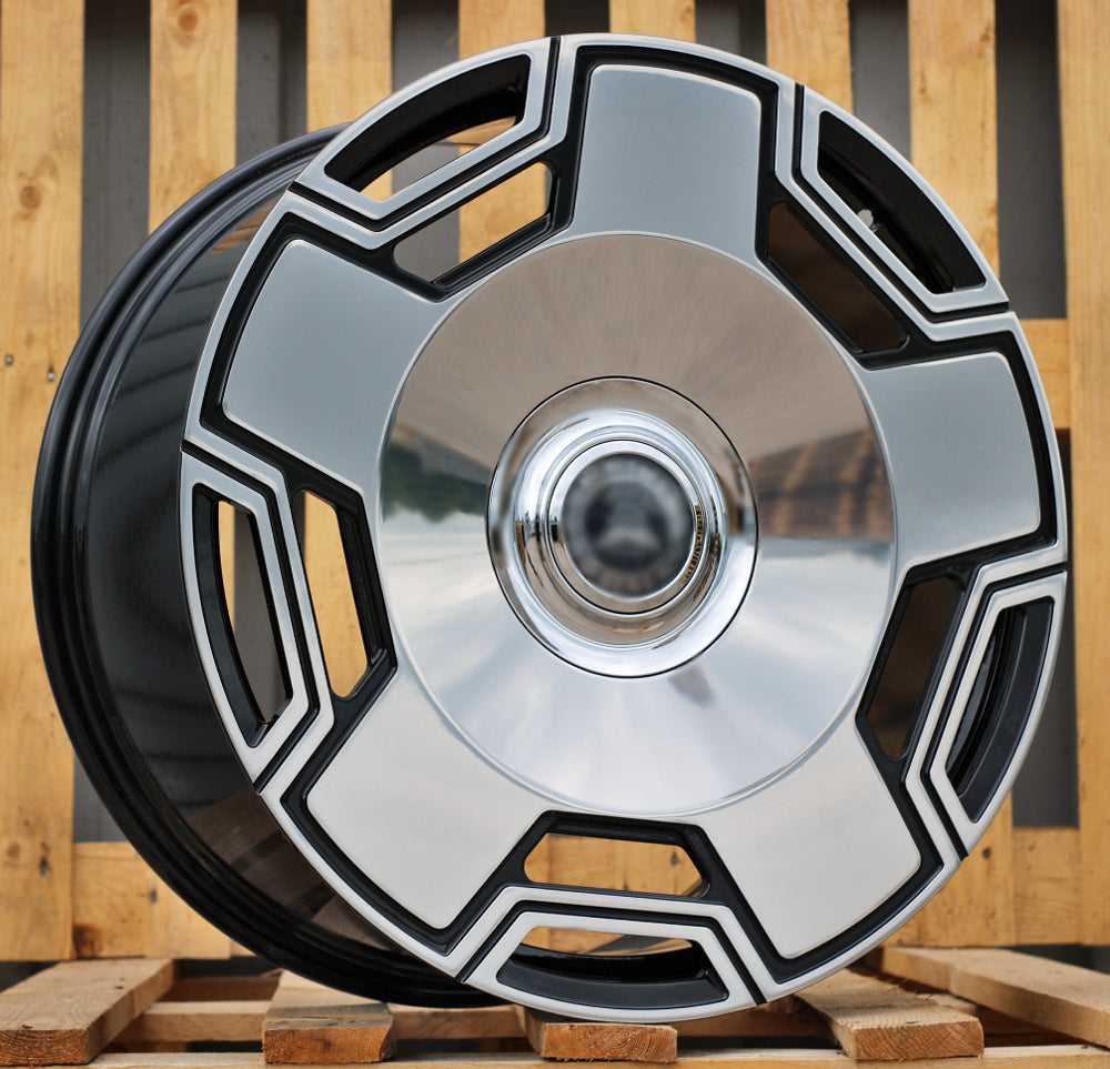 Alu kola pro Mercedes LTRGW105 10x23 5x130 ET30 84.1 Black Polished | Wheelsup.cz