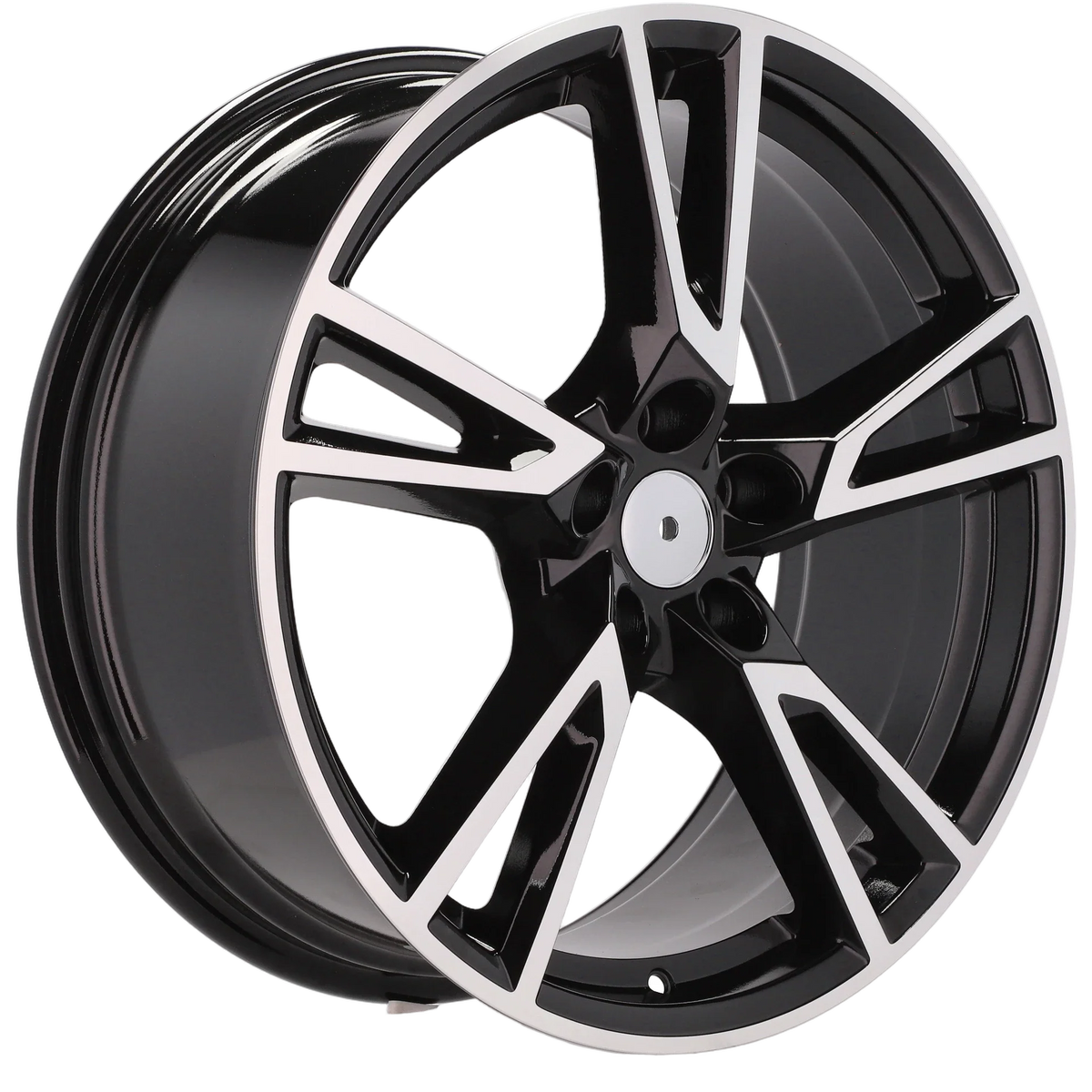 Alu kola pro Audi A043 8x19 5x112 ET39 66.6 Black Polished | Wheelsup.cz