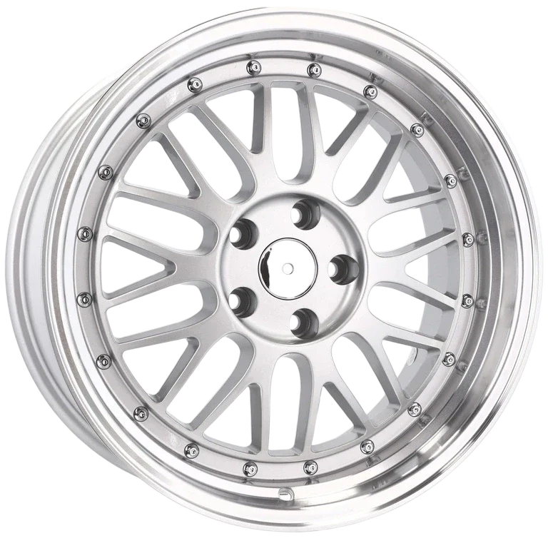 Alu kola Racing Line A1025 7.5x17 5x120 ET34 72.6 Machined Silver | Wheelsup.cz