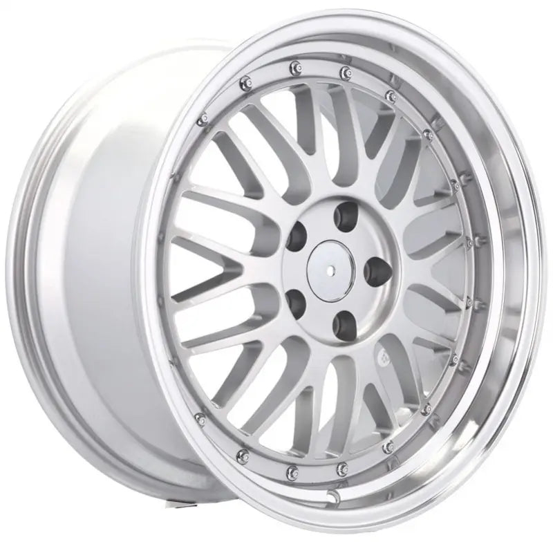 Alu kola Racing Line A1025 8.5x16 4x100 ET20 57.1 Silver & Polished Lip | Wheelsup.cz