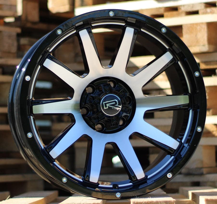 Racing Line A1302 9x17 6x139,7 ET0 schwarz, Offroad
