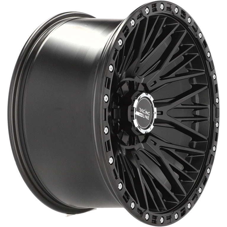 Alu kola pro Offroad A1431 10x20 6x139.7 ET-18 106.1 Black Half Matt | Wheelsup.cz