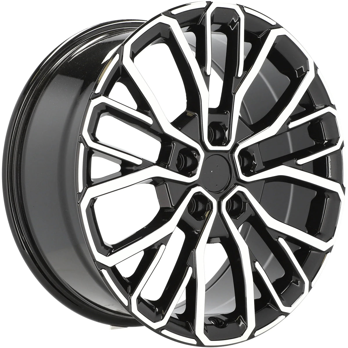 Alu kola pro Jeep A1448 9x21 5x127 ET50 71.6 Black Polished | Wheelsup.cz