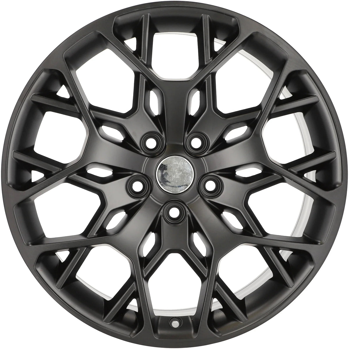 Alu kola pro Jeep A1458 8.5x20 5x127 ET50 71.6 Black Half Matt | Wheelsup.cz