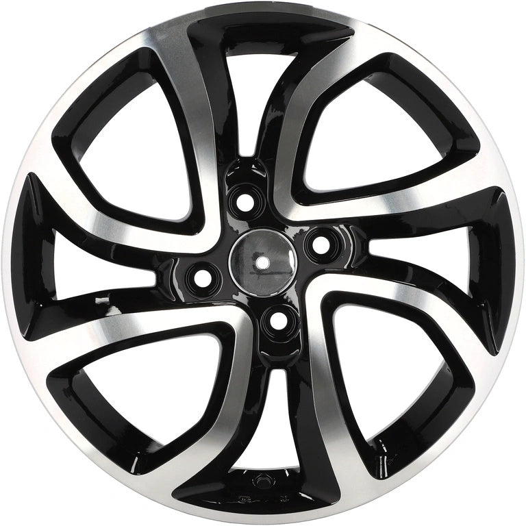 Alu kola pro Citroen A417 6.5x16 4x108 ET26 65.1 Black Polished | Wheelsup.cz